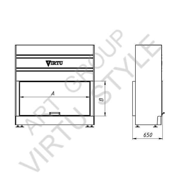 VIRTU Close Pro VB 12060: чертеж №1