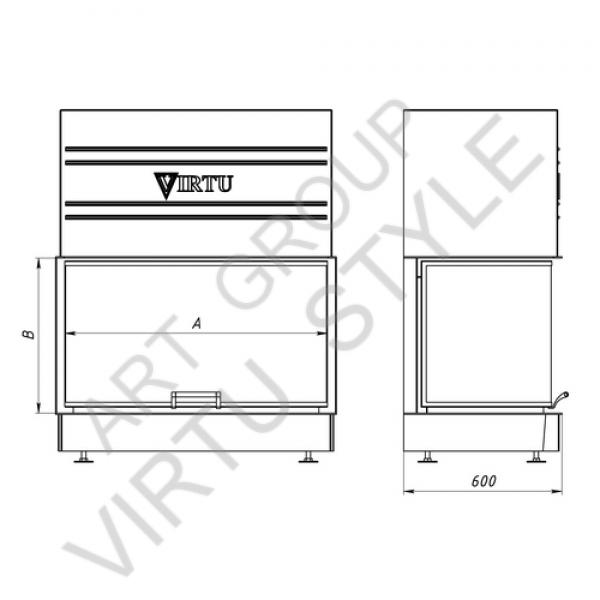 VIRTU Close Pro VK 10055: чертеж №1