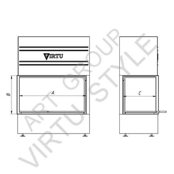 VIRTU Close Pro VT 1005545: чертеж №1
