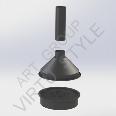 Каминные топки: Virtu Space VO-S без стекол